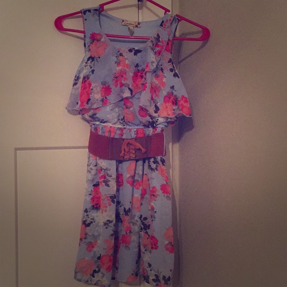 Speechless Other - Girl's Dress with Matching Belt